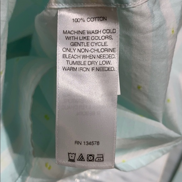 Vineyard Vines Cotton Roll Up Sleeves Blouse - Picture 3 of 4